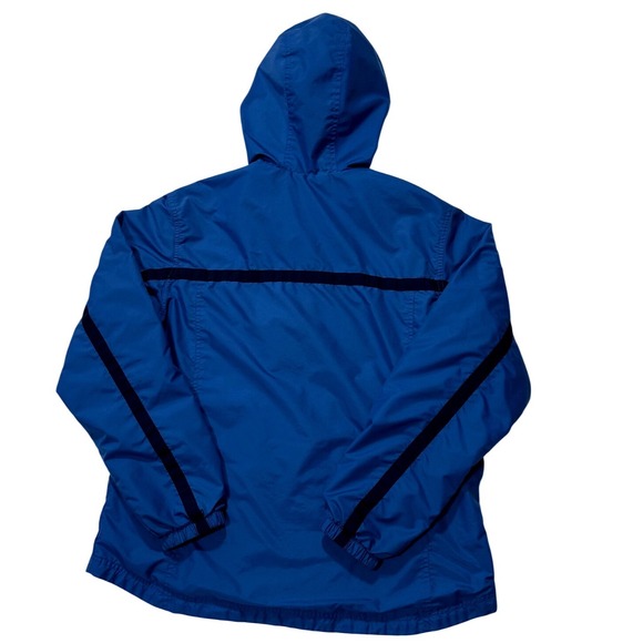 Nike Blue Full Zip Hooded Windbreaker Jacket Athletic Sportswear Mens-Medium - Picture 2 of 9